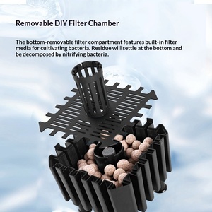 Filtro a spugna Bio Mini per acquario senza sfere biochimiche, supporto filtrante per acquari di pesci, tartarughe e gamberetti, sistema di filtrazione per acquari - Product Image 4