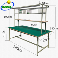 Plan de travail électrique pour établi avec profil en Aluminium, Table de travail de qualité supérieure