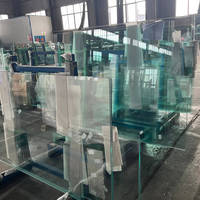 Panneau en verre trempé haute résistance 10mm-19mm pour garde-corps de balcon et rampes d'escalier