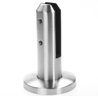 Support inclinable en acier inoxydable pour terrasse extérieure et garde-corps de tuyauterie, design moderne, résistant à la rouille et à l'eau