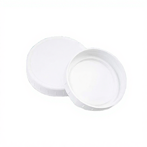 Factory Bulk Custom White Wide Mouth 86mm Plastic Non Spill Screw <b>Lids</b> for <b>Canning</b> Food Belavel Mason Jars - Product Image 4