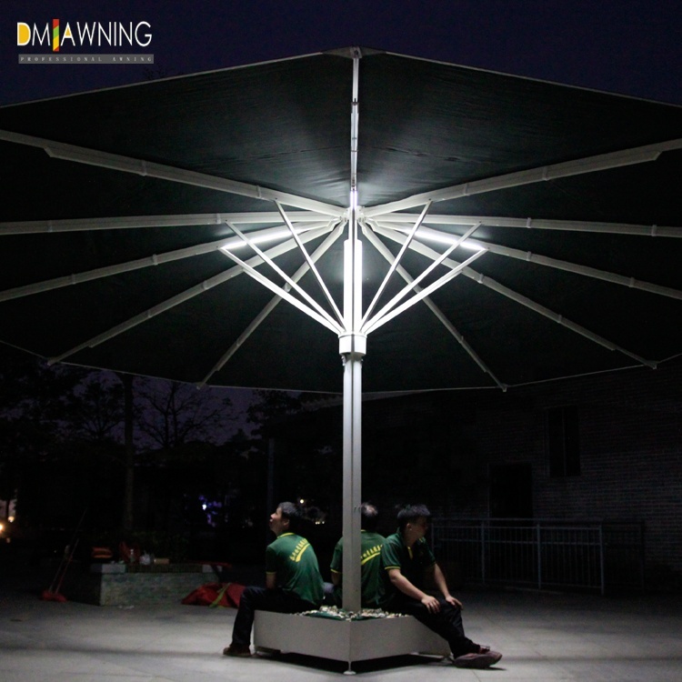 3M Solar LED Light Patio Umbrella