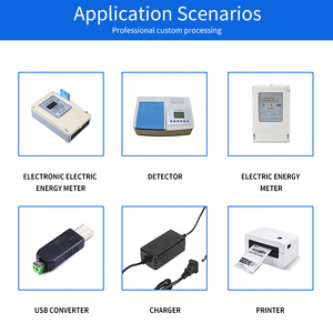 Abs nhựa bao vây cho cung cấp điện AC Adapter các nhà sản xuất tùy chỉnh nhỏ màu đen điện thoại di động ngân hàng điện hộp trường hợp - Product Image 4