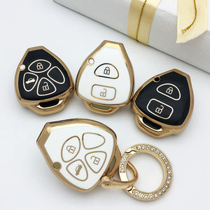 ขายดี <span class=keywords><strong>ส</strong></span>ำหรับ โตโยต้า อินโนวา โคโรลล่า อัลติส 2021 ปลอกกุญแจรีโมทรถยนต์แบบแอค<span class=keywords><strong>ที</strong></span><span class=keywords><strong>ฟ</strong></span> พร้อมพวงกุญแจ - Product Image 1