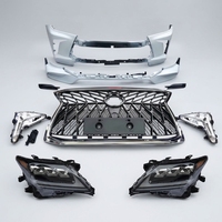 Kit carrosserie 2008-2015 pour LEXUS LX570, mise à niveau 2016, phares sport, kit carrosserie avant, pare-chocs, calandre, phare, feu antibrouillard, pièces de voiture