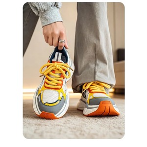Nouvelles chaussures de sport respirantes et amortissantes pour homme, tendance, à semelle épaisse, pour l'automne et l'été, avec antidérapant - Product Image 5