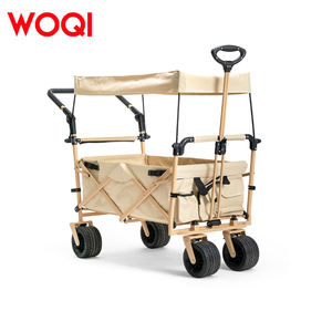 WOQI jardin pêche chariot pliant auvent détachable utilitaire pliable poignée push-pull extérieur pliable randonnée mode - Product Image 1