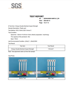 Lámina de Placa de <span class=keywords><strong>UHMWPE</strong></span> PE1000 de Ultra Alto Peso Molecular, 4x8, Resistente al Desgaste, Certificación ROHS, Alta Dureza Superficial, Tamaño Personalizado - Product Image 6
