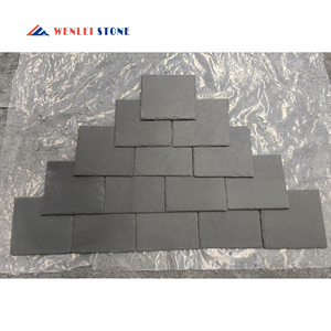 Chinois Top Vente Noir Non Fading Ardoise Pierre Rectangulaire Ardoise Tuiles <span class=keywords><strong>Bardeaux</strong></span> de Toit - Product Image 4