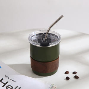 Nueva taza de café de acero inoxidable 304 con logotipo personalizado para acampar al aire libre con grabado y taza de cerveza de color y grab and go - Product Image 5