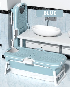 <span class=keywords><strong>Bañera</strong></span> de Hidromasaje Portátil Grande de 150 cm, <span class=keywords><strong>Bañera</strong></span> Plegable de Plástico PP para Adultos - Product Image 4