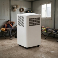 Climatiseur portable Airwens toute saison 12000 BTU, faible bruit, économie d'énergie, refroidissement et chauffage, avec roulettes