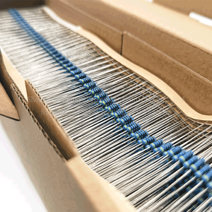 Loạt 5 màu vòng điện trở nhúng 1/4W 1% 4.7k/4.7kiloohm điện Kim loại phim cố định điện trở cho biến tần điện trở chính xác cao - Product Image 5