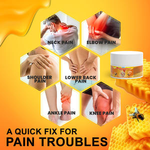 Meistverkaufte Bienengift-Gelenkcreme Rein Natürliche Muskel- und Gelenkschmerz-Linderungscreme Beste Knieschmerz-Linderungscreme Logo Anpassbar - Product Image 3