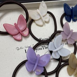 Transfrontalier français pour Style haut de gamme 3D arc acétate doux frange côté filles pince à <span class=keywords><strong>cheveux</strong></span> haute élastique <span class=keywords><strong>cheveux</strong></span> - Product Image 3