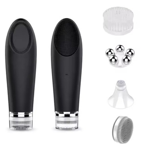 Skin Care Device Waterproof Soft Silicone Face Washing Brush Facial <b>Massager</b> Electric Cleansing with Customized Magnetic Box - Product Image 6