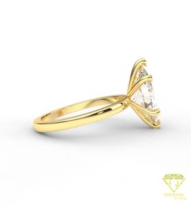 Anillo de Compromiso de Moissanita de Alta Calidad para Joyería Nupcial Elegante, Eventos de Compromiso y Momentos Especiales al Mejor Precio - Product Image 1