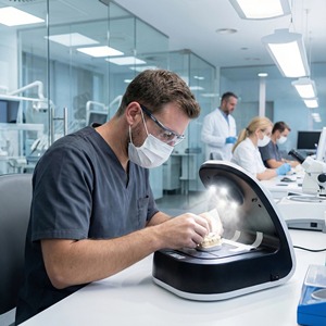 Colector de Polvo Dental Portátil Profesional con Unidad de Succión de Plástico para Odontología, Joyería y Pulido de Uñas - Product Image 3