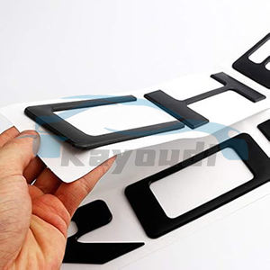 Эмблема-накладка на заднюю дверь (багажник) с 3D-дизайном, буквы C H E R O L E <span class=keywords><strong>T</strong></span>, из АБС-пластика, с прочным 3M-клейким слоем - Product Image 2