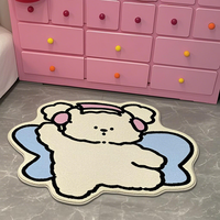 Tapis personnalisé en polyester imprimé en 3D pour chambre d'enfant Tapis de designer amusant pour la décoration de la maison Tapis