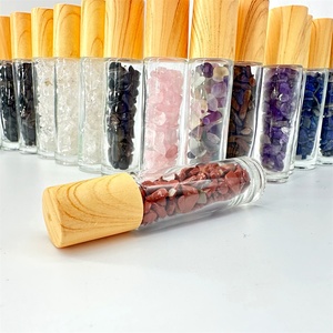 Vente en gros de flacons en verre pour huiles essentielles de 10 ml, flacons à bille en cristal, flacons à parfum - Product Image 3