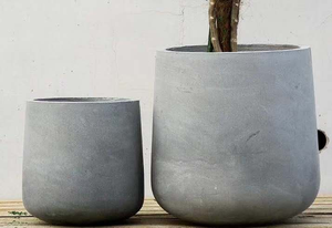 Macetas de fibra de vidrio para exteriores modernas de última oportunidad, molduras de macetas de alta dimensión, diseño exclusivo para decoración de jardín - Product Image 4