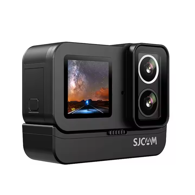 For SJCAM SJ20 4K Dual Lens Waterproof Sports Action Camera with Stabilizers 30FPS and On-Screen Display