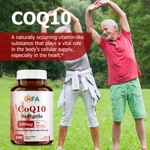 Cápsulas Blandas de CoQ10 OEM ODM con Coenzima Q10 y Aceite de Oliva, Aumentan la Salud Antioxidante del Corazón, Mejoran la Energía, Mejoran la Absorción Celular - Product Image 4