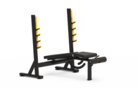TOPTONS Machine de gymnastique à plaque chargée Nouveau design Entraîneur multifonctionnel Établi multi-jungle pour musculation Powertec