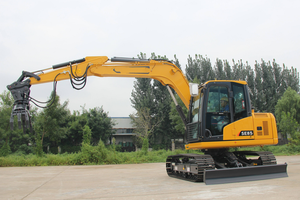 Máy xúc đào nhỏ SE85 của nhà máy lớn Trung Quốc, giá tốt, phù hợp cho hoạt động tại các công trường xây dựng có không gian nhỏ hẹp - Product Image 4