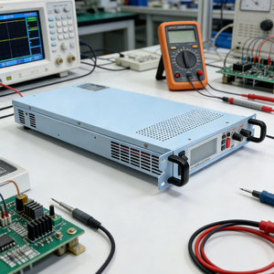 Alimentation programmable à faible ondulation et télécommandée 12V 24V 48V 200V 300V 1A 2A 600W pour le test de moteurs de véhicules à énergie nouvelle - Product Image 2
