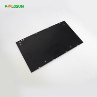 Panneau solaire PERC PET 10W 18V, efficacité 22,4%, vente en gros, taille personnalisée non standard pour les projets d'infrastructure de ville intelligente