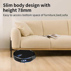 D3-001 GEERLEPOL Robot Aspirador 3 en 1, Mopa Húmeda y Seca, Limpieza Automática, Filtro HEPA, Control por WiFi, para Hogar y Hotel - Product Image 5