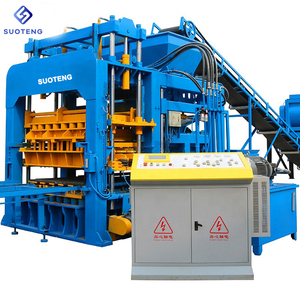 QT15-15 SUOTENG 완전 자동 유압 콘크리트 블록 및 벽돌 제조기 (220/380V 전압, 1년 보증) - Product Image 2