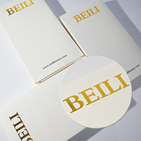 Boîte d'emballage personnalisée pour pinceaux de maquillage en papier d'art avec logo en relief et dorure à chaud, taille personnalisée, par le fabricant