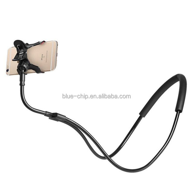 Promo Wholesale Price Bendable Lazy Universal Top Quality Cell Shoulder Chest Desk Mobile Stand Video Mount Neck Phone Holder