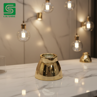 Base de lampe en céramique de style vintage avec un design classique pour les luminaires suspendus rétro