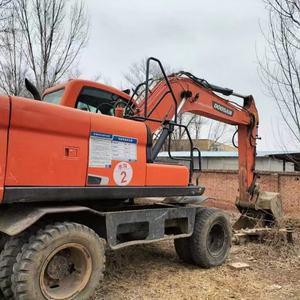 Excavadora de Ruedas Usada Barata Doosan DX150W, Maquinaria Hidráulica de Alta Potencia en Venta - Product Image 3