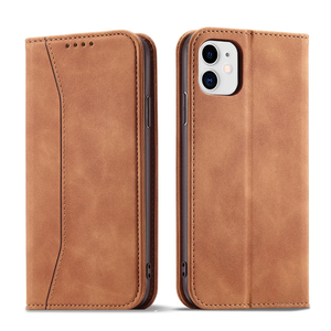 Custodia a Portafoglio in Pelle PU per <span class=keywords><strong>iPhone</strong></span> 11 - <span class=keywords><strong>Cover</strong></span> con Funzione Stand, 2 Slot per Carte, Chiusura Magnetica e Guscio Antiurto - Product Image 1