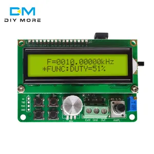 Sumber Sinyal Persegi Segitiga TTL Gelombang C Output Obral Besar Layar LCD1602 5MHz FYE050 DDS Modul Generator Fungsi