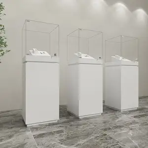 High-end Classic Luxury Jewel kiosk Design With Jewelry Showcase China Display Cabinet Showcase Jewelry