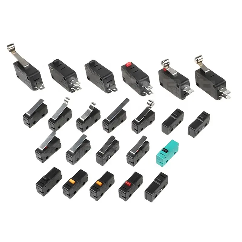Lead Limit Switch Long Straight Hinge Lever  SPDT 1NO 1NC Snap Action Micro Switch manufacturer