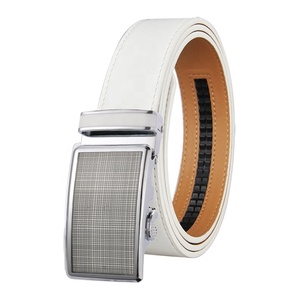 <span class=keywords><strong>Cintura</strong></span> da Golf in Vera Pelle <span class=keywords><strong>Bianca</strong></span> di Alta Qualità per <span class=keywords><strong>Uomo</strong></span> con Logo Personalizzato - Product Image 4