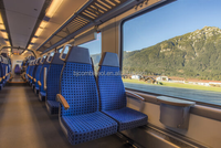 Siège de train modulaire léger standard UIC pour la rénovation des trains interurbains