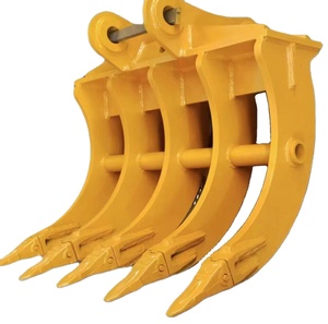 Râteau à dents multi de creusement hydraulique pour l'excavatrice de taille moyenne - Product Image 1