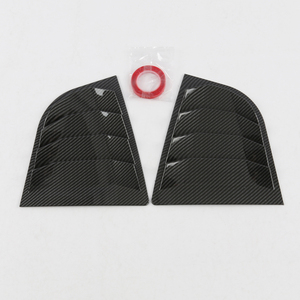 Car Rear Window Cover for K3 2013 2015 2017 2018 Rear Quarter Triangular Window <b>Shutters</b> Glass Blinds Trim - Product Image 1