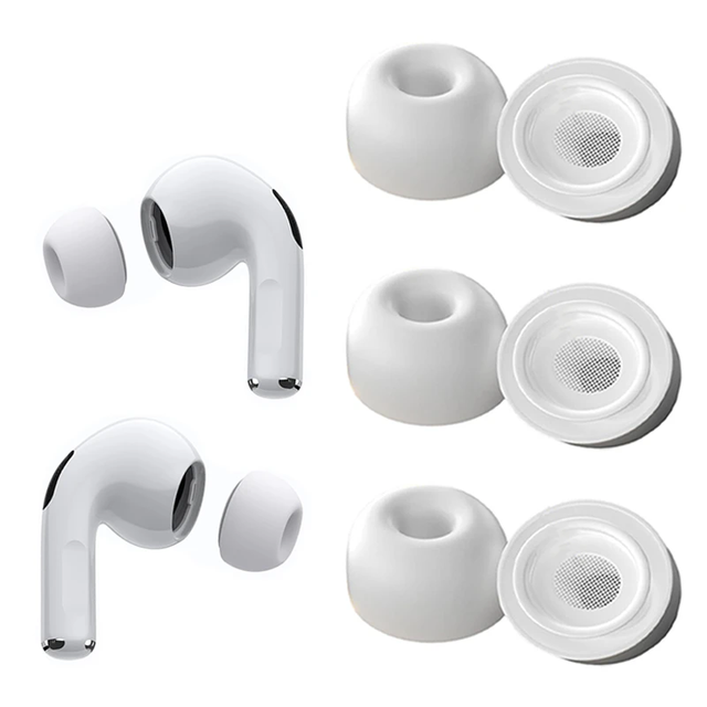 Silicone Breathable Ear Tips Set with Noise Reduction for Pro 2nd Gen