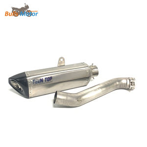 Capuchon d'extrémité en Fiber de carbone de moto d'échappement en titane pour Aprilia RSV4 <span class=keywords><strong>1000</strong></span>/Tuono V4 tuyau moyen de silencieux d'échappement d'usine <span class=keywords><strong>2021</strong></span> + - Product Image 3