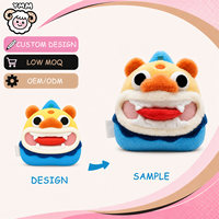 Peluche personnalisée, faible MOQ, animal en peluche, tigre mignon, peluche douce, mascotte, OEM ODM, cadeau personnalisé pour enfants, jouet doux pour enfants