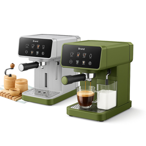 YC Factory Espresso Machine Coffee Machine Buttons <strong>Lungo</strong> Capsule Italian 20 Bar Semi-automatic Machine with Milk Frothing Wand - Product Image 5